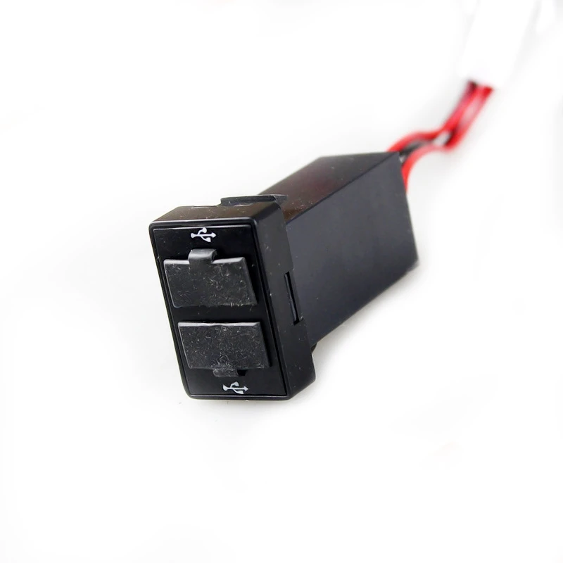 Для Toyota RAV4 2014 2018 высококачественный USB интерфейс заглушка на дно Стайлинг