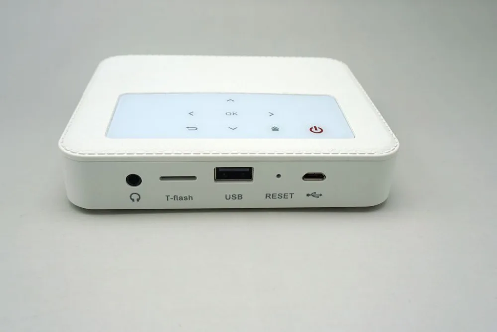 Оригинал Смарт Мини-Проектор Портативный Wi-Fi Проекта DLNA Android OS 1 ГБ Rom 8 ROM
