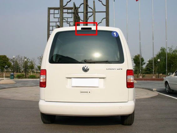 Дымчатый черный объектив высокий уровень задний стоп-светильник для VW Caddy MK3 04-15