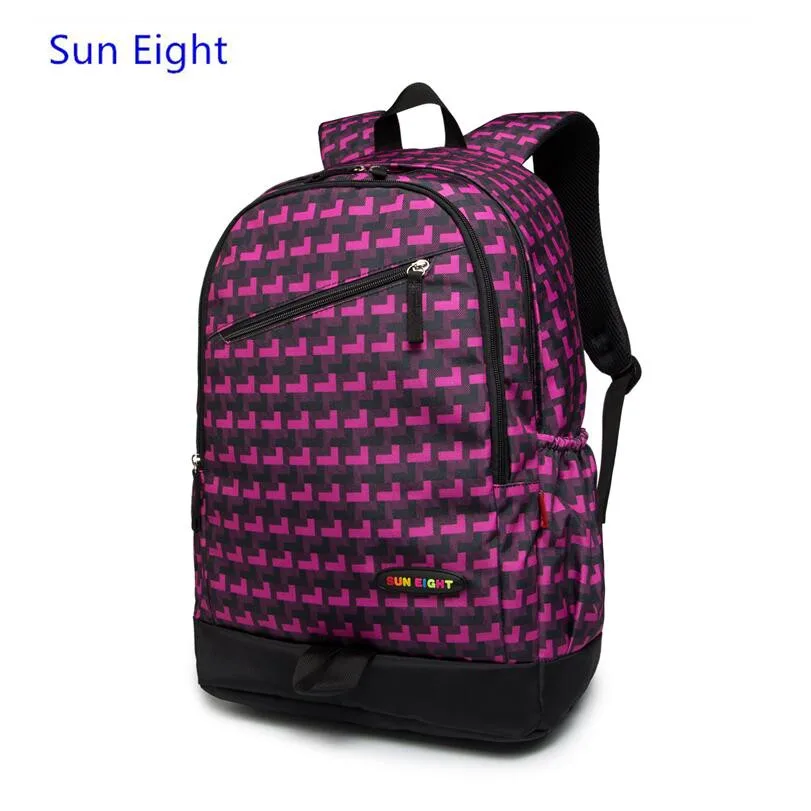 Sun Eight этнические рюкзаки для девочек-подростков остыть женщины мешок школы моды