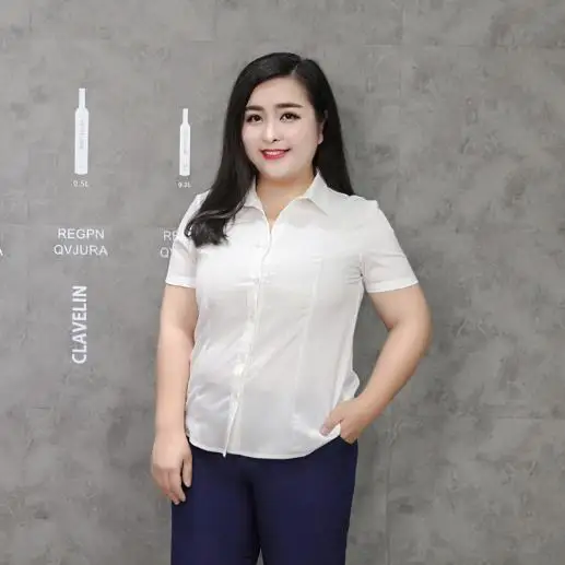 Женская рубашка в полоску с коротким рукавом размеры до 6xl | одежда