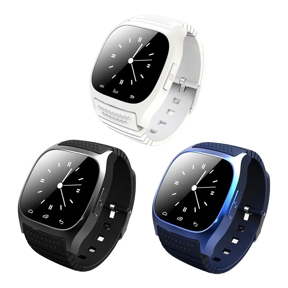 M26 Bluetooth Смарт часы Водонепроницаемый спортивный умный Браслет звонки музыка
