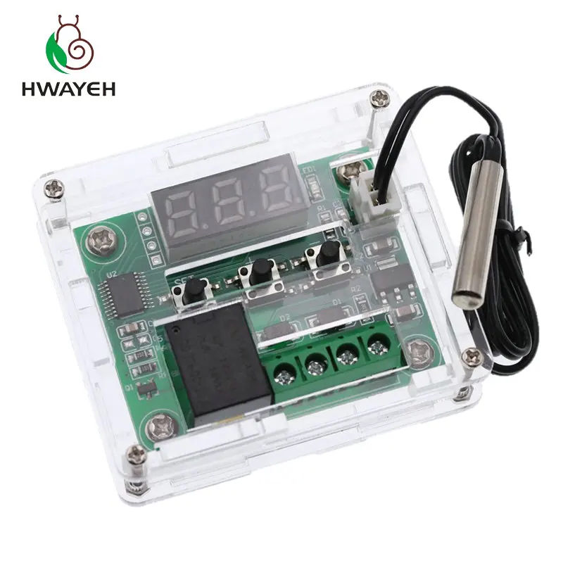 1 шт. W1209 DC 12V температура отопления охлаждения Термостат Температурный контроль