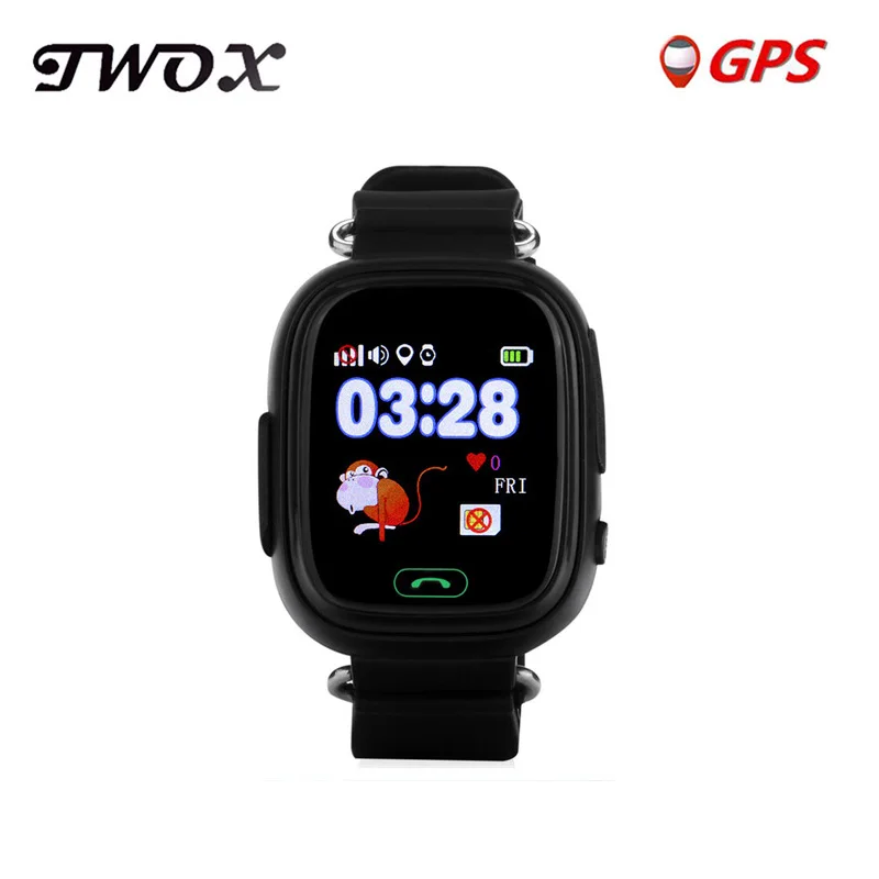 Q90 дети умные часы gps телефон умный ребенок с часами WI FI местоположение SOS средства