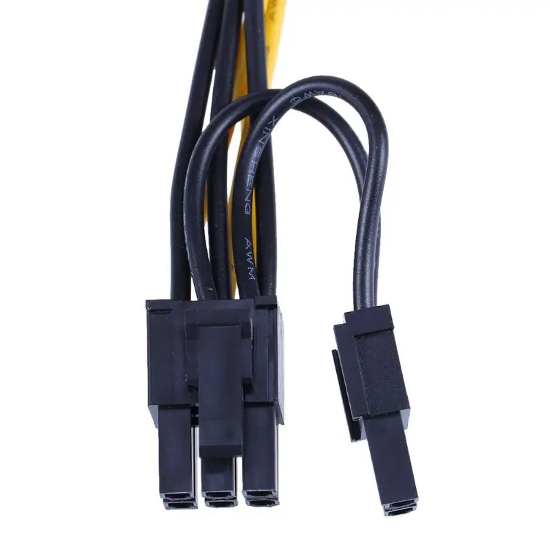 Кабель питания с графической картой 6Pin порт для Dual 8(6 + 2)Pin кабель сплиттера
