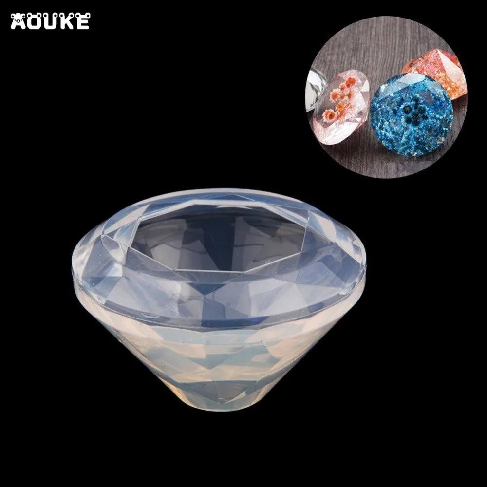 3D кулон в форме алмаза DIY эпоксидные инструменты аксессуары для ювелирных