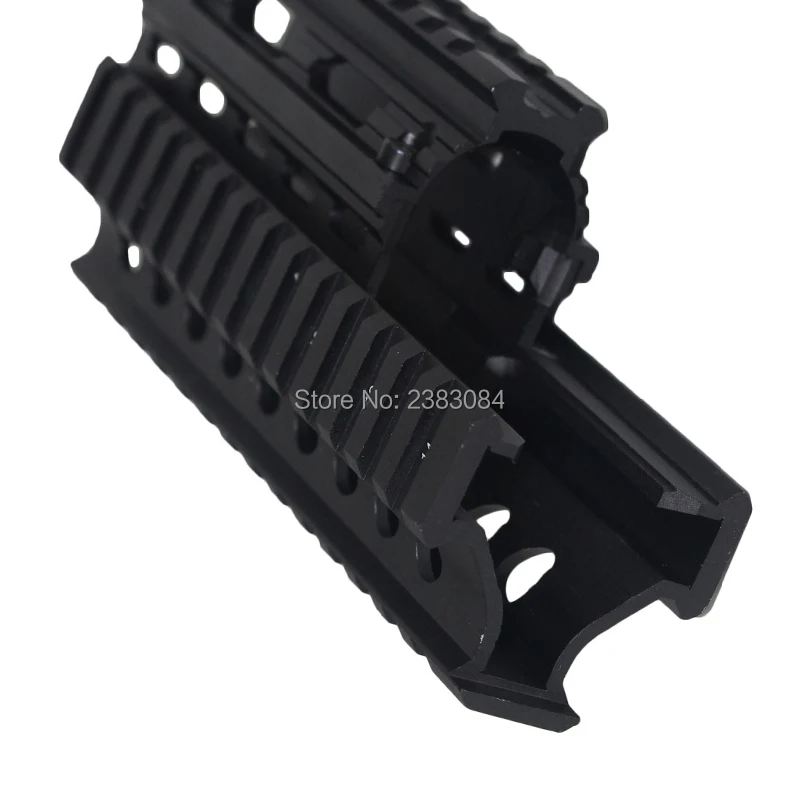 Тактическое для охоты для стрельбы AK 47/74 серии Quad Rail ручная защита интегрированная система RIS крепление с бесплатным 12 шт. Крышка черный Лидер продаж