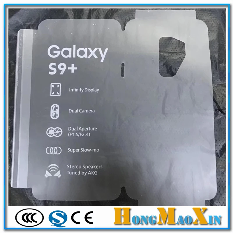 100 шт. Пластик уплотнение заводской Защитная пленка для телефона для samsung Galaxy S6edge S8 S9Plus Note8 Note9 G9600 G9650 Экран протектор