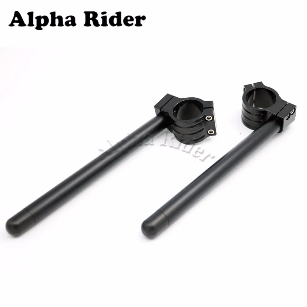 7/8 &quotВилка трубка руль гоночный CNC 37 мм клип на Ons Ручка Бар для Kawasaki Ninja 250R EX250 300 EX500