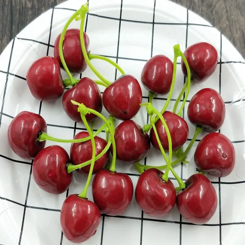 2 вилки cherryfair of the cherry Фрукты и овощи имитация модели фруктов садоводства игрушки