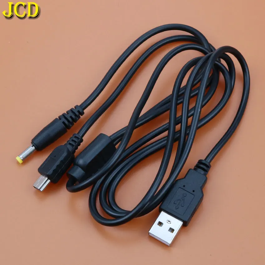 JCD 1 шт. 2 в USB зарядный кабель для PSP 1000 2000 3000 передачи данных питания игровой