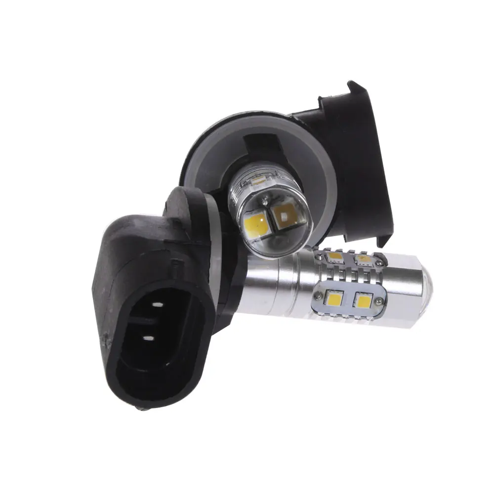 2 шт. BOSMAA H27 881 H27W/2 H27W2 10SMD светодиодный ные лампы для автомобиля вождения охоты