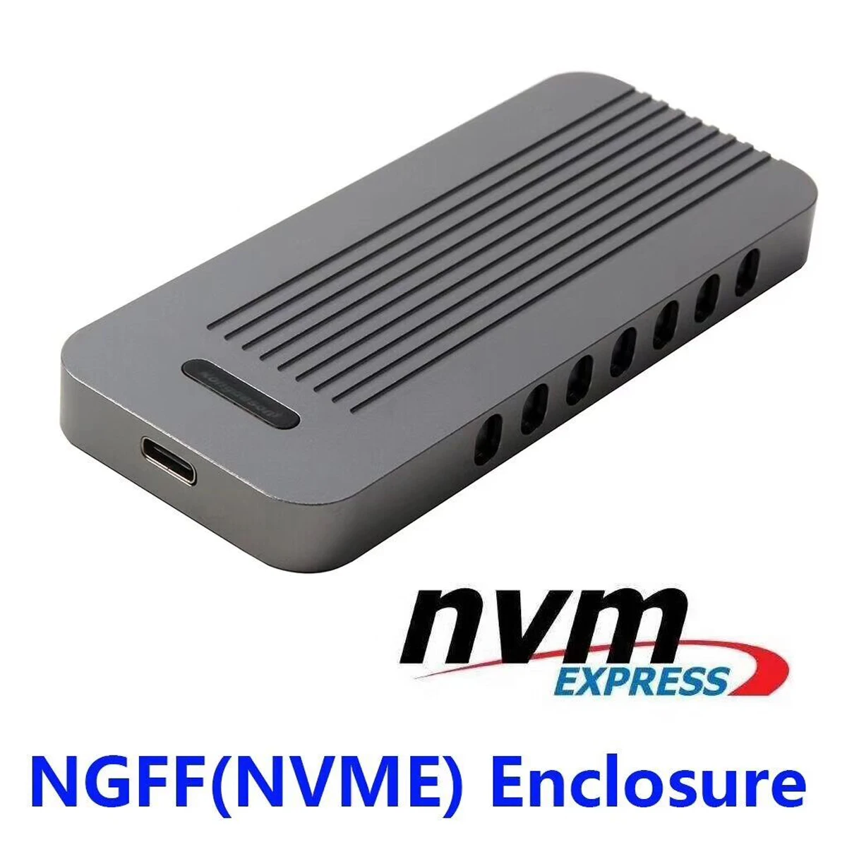 PCIe M.2 Nvme SSD к корпусу USB C M2 NGFF M ключ ридеру адаптер с кабелем 3 1 Type для PM951|Боксы