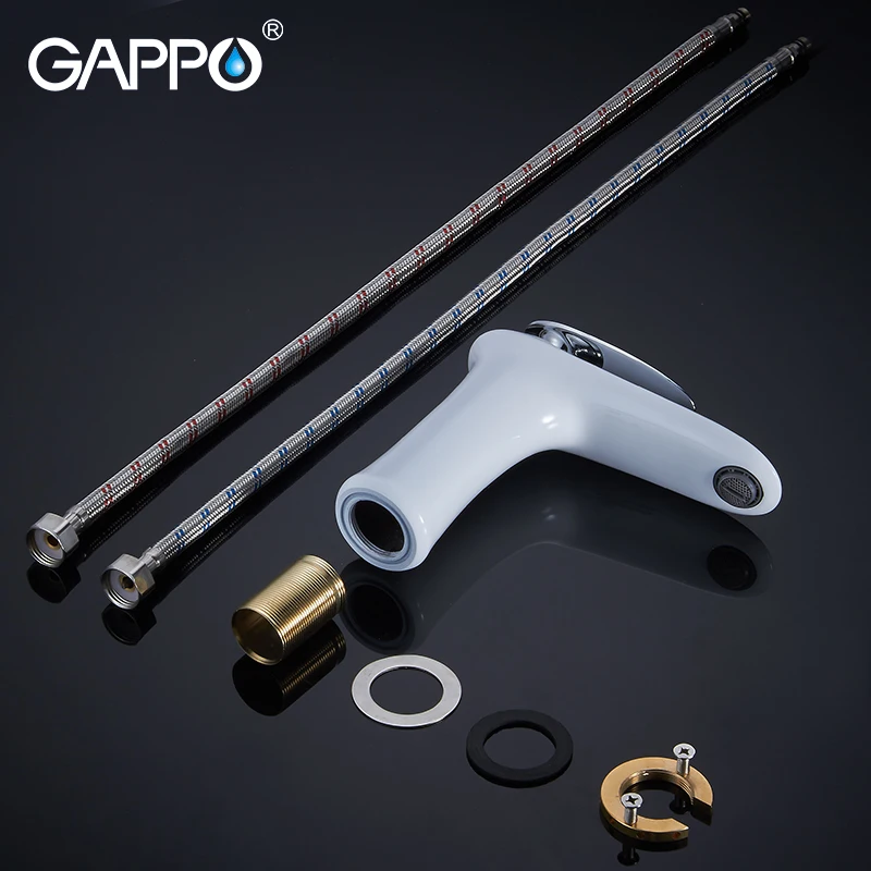 Смесители для раковины GAPPO белый водопад кран ванны латунь крепление на