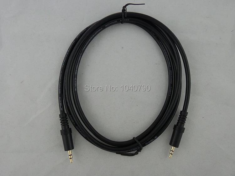 Позолоченный аудиокабель 3 5-3 5 сигнальные линии 2 м фута | Электроника