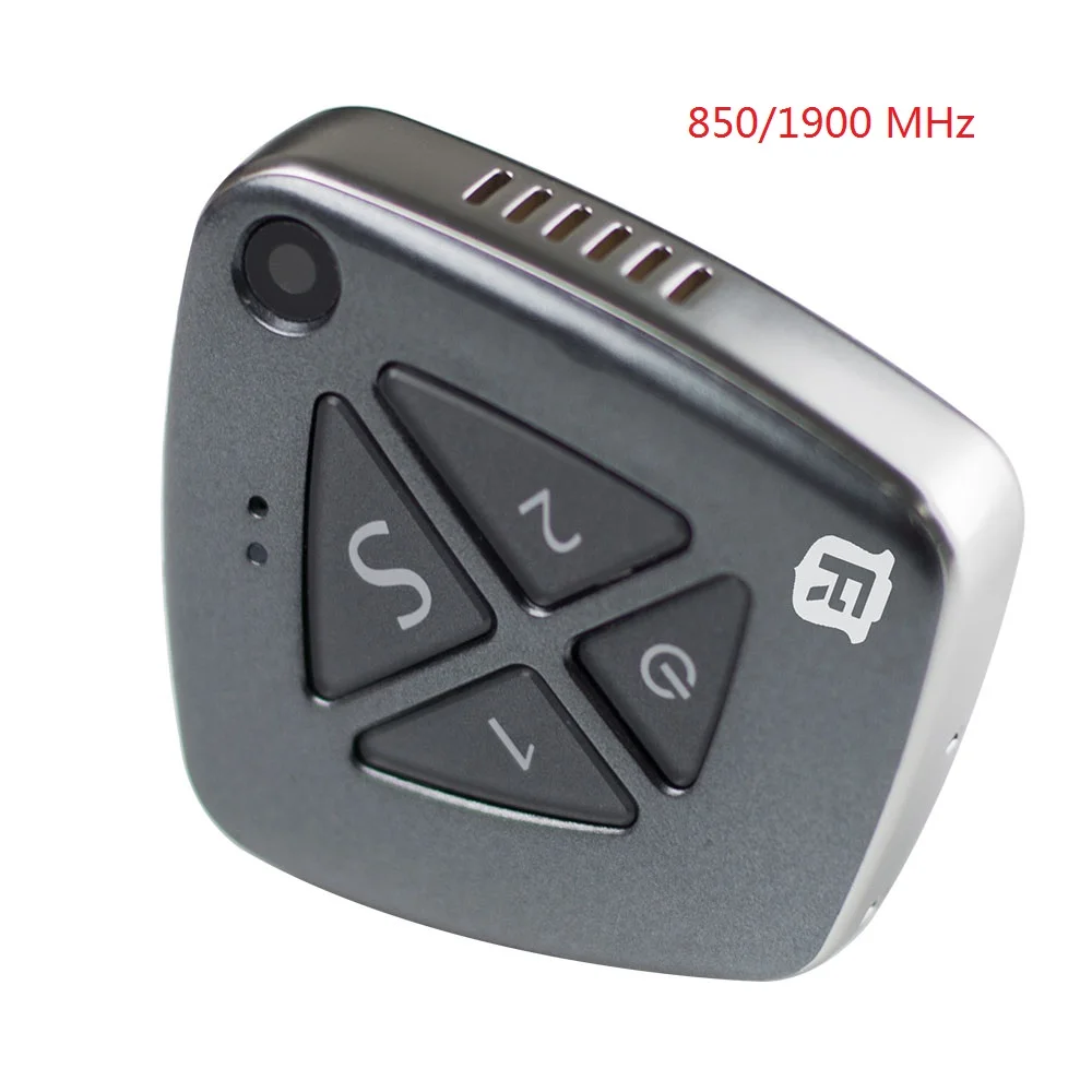 3g gps трекер мини детский gps локатор RF-V42 WCDMA GSM трек для детей пожилого возраста gps Wifi LBS позиционирование Осенняя сигнализация камера - Цвет: Black Frequency A