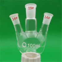 100ml1926142323 neckround bottom glass flasklab boiling flasksthree neck laboratory glassware