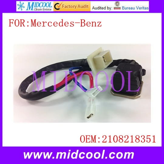 Новый вентилятора отопителя резистор мотора регулятор использовать OE NO. 2108218351