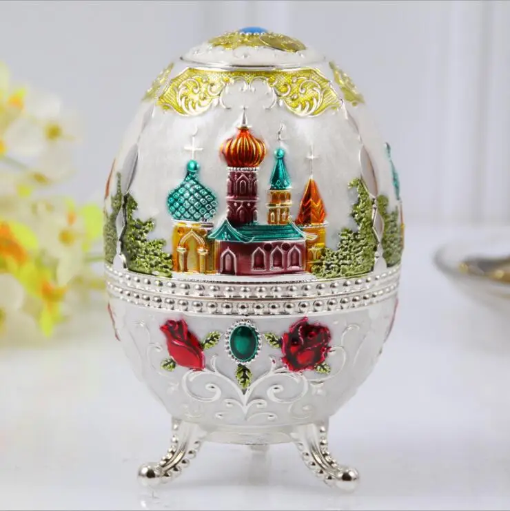 

High quality egg castle carved hand pressure automatic toothpick holder toothpick box tandenstoker palillero automatico YQT039