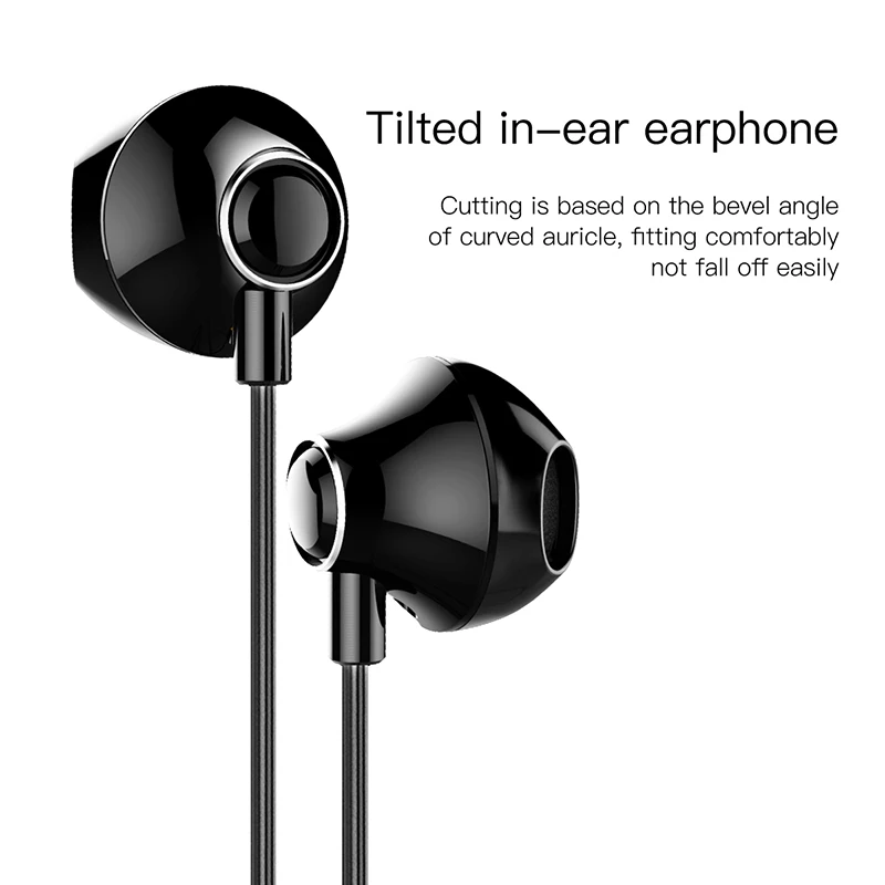 Baseus H06 наушники для телефона Hi Fi стерео Бас Наушники 3 5 мм разъем Проводные аудио