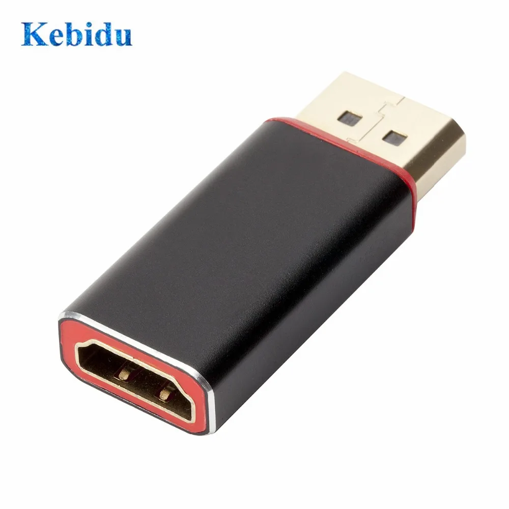 KEBIDU 30 Гц 4K * 2K DP конвертер видео аудио разъем порт дисплея к HDMI совместимый адаптер