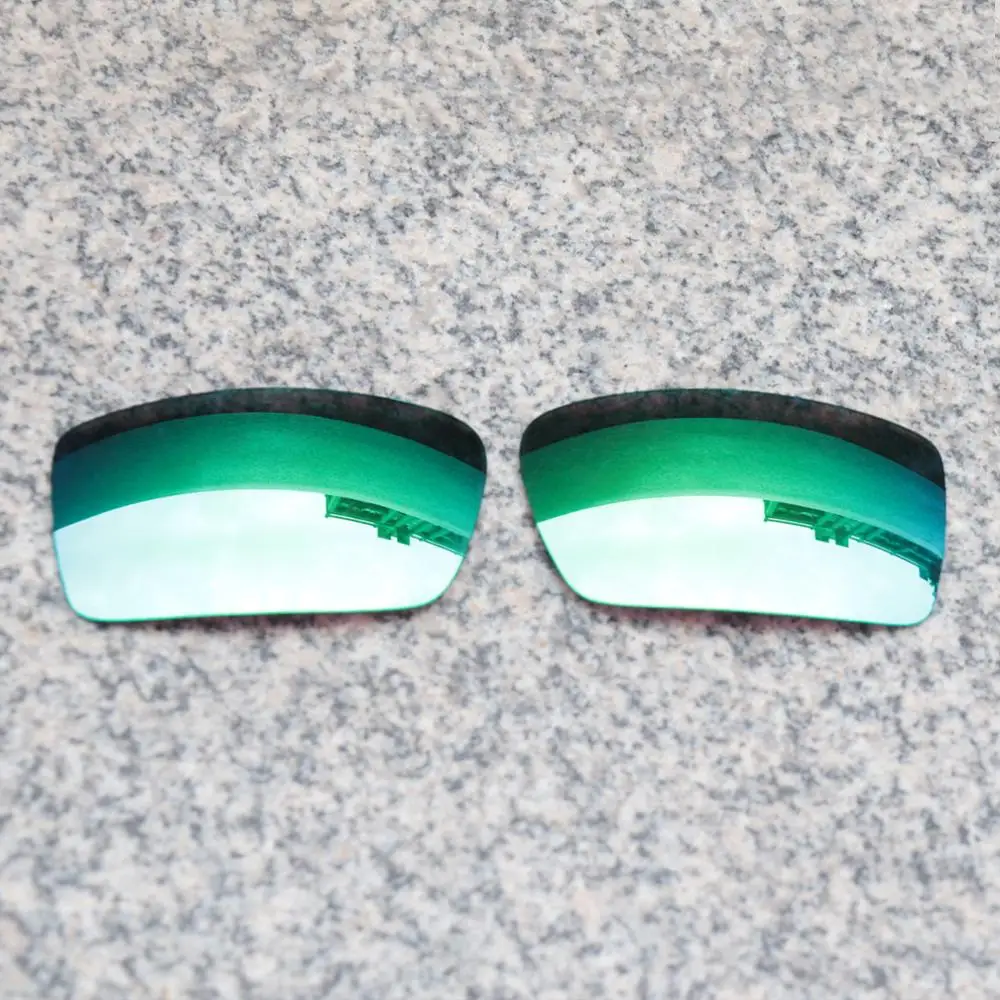 

Поляризованные линзы для солнцезащитных очков Oakley E.O.S, изумрудно-зеленые, Поляризованные, зеркальные