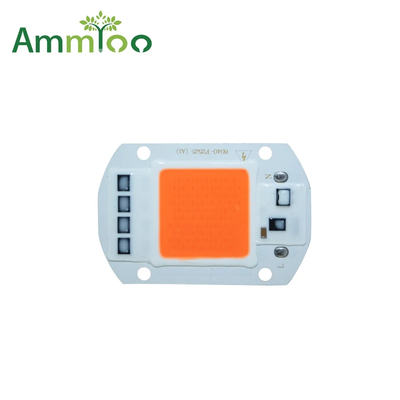 

AmmToo LED Grow Light Lamp Chip Full Spectrum Input AC 110V 220V Directly 20W 30W 50W For Indoor Plants Seedling Grow and Flower