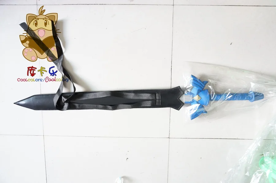 108cm ver and sheath Legend of zelda Link оружие для косплея Небесный меч ПВХ мягкий материал без вреда меч оружие для косплея CS76 - Цвет: 108cm ver and sheath