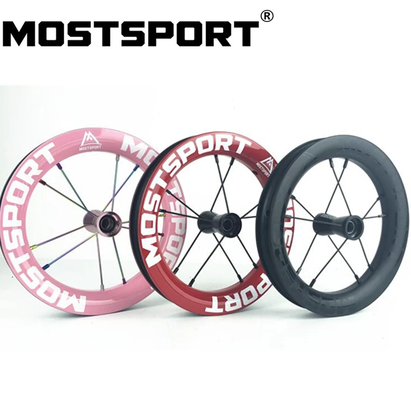 MOSTSPORT 12 дюймовый детский велосипед карбоновые колеса для балансирующего
