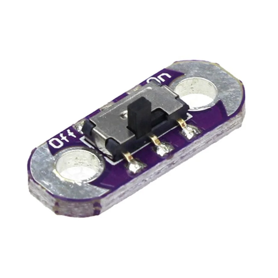 10 шт. LilyPad скользящий переключатель для arduino Diy Kit AYZ0202 | Электронные компоненты и