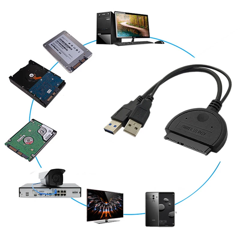 USB 3 0 Sata адаптер конвертер кабель USB3.0 преобразователя Usb Rj45 разъем мужского члена