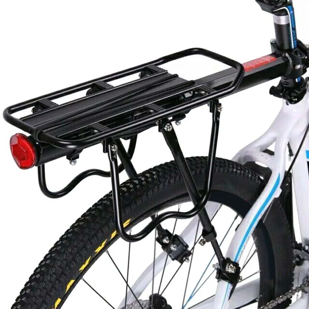 MTB велосипедная задняя стойка, крепление для сиденья, Pannier, багажная переноска, 25 кг, быстросъемная велосипедная задняя стойка с отражателем