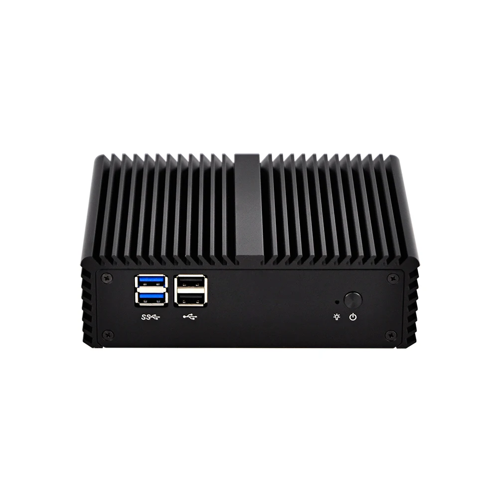 Мини ПК Qotom Intel Core i3 i5 промышленный микро система Barebone двухъядерный двойной lan