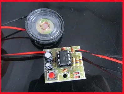 2 шт./лот идеальный набор для дверного звонка электронный комплект сделай сам