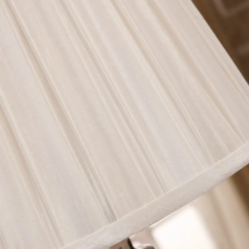 Современный простой хрустальный стеклянный тканевый Настольный светильник для