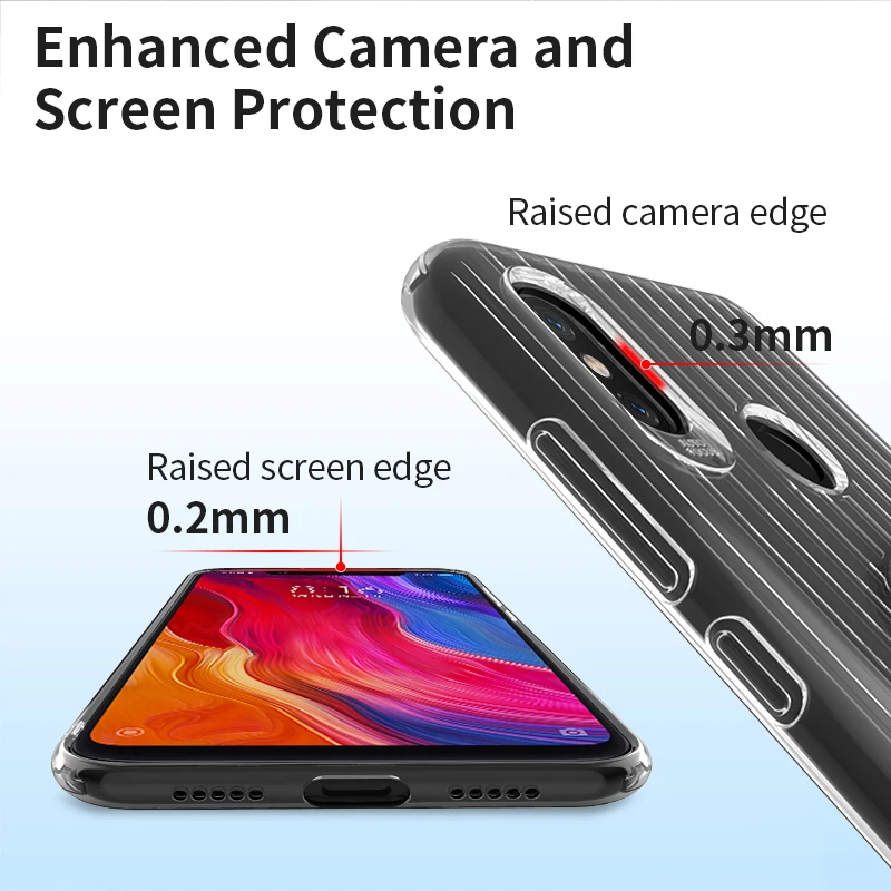 X-Level Магнитный Прозрачный чехол для Xiaomi mi 8 мягкая ТПУ подставка автомобильного