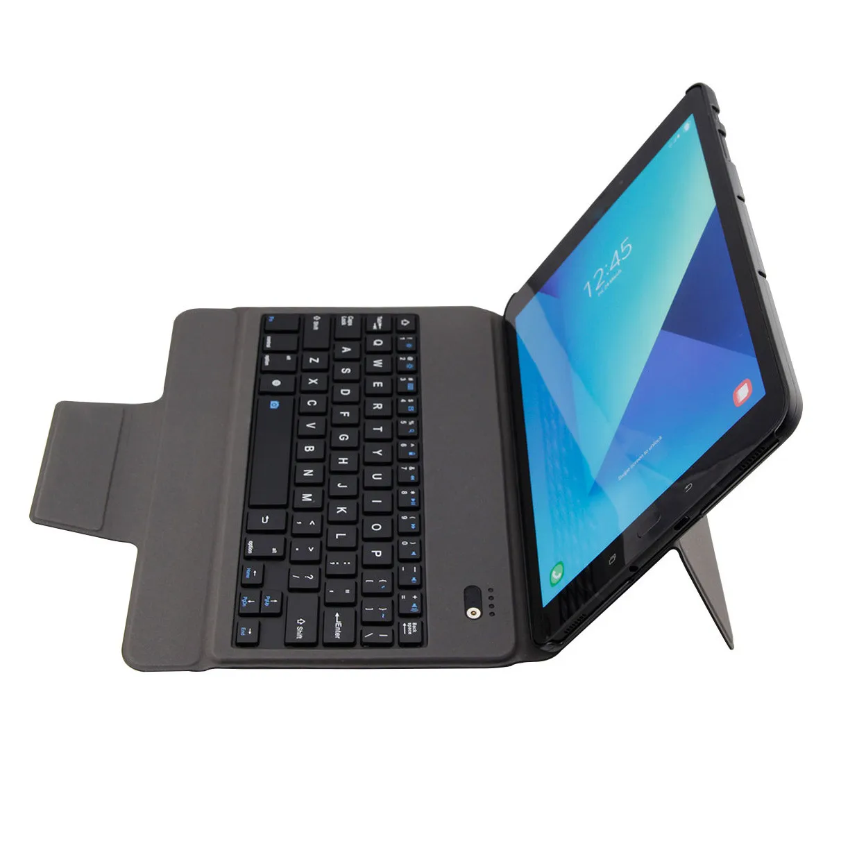 Bluetooth клавиатура для samsung Galaxy Tab S3 9 7 T820/T825 ультра тонкая с кожаный чехол клавиатуры