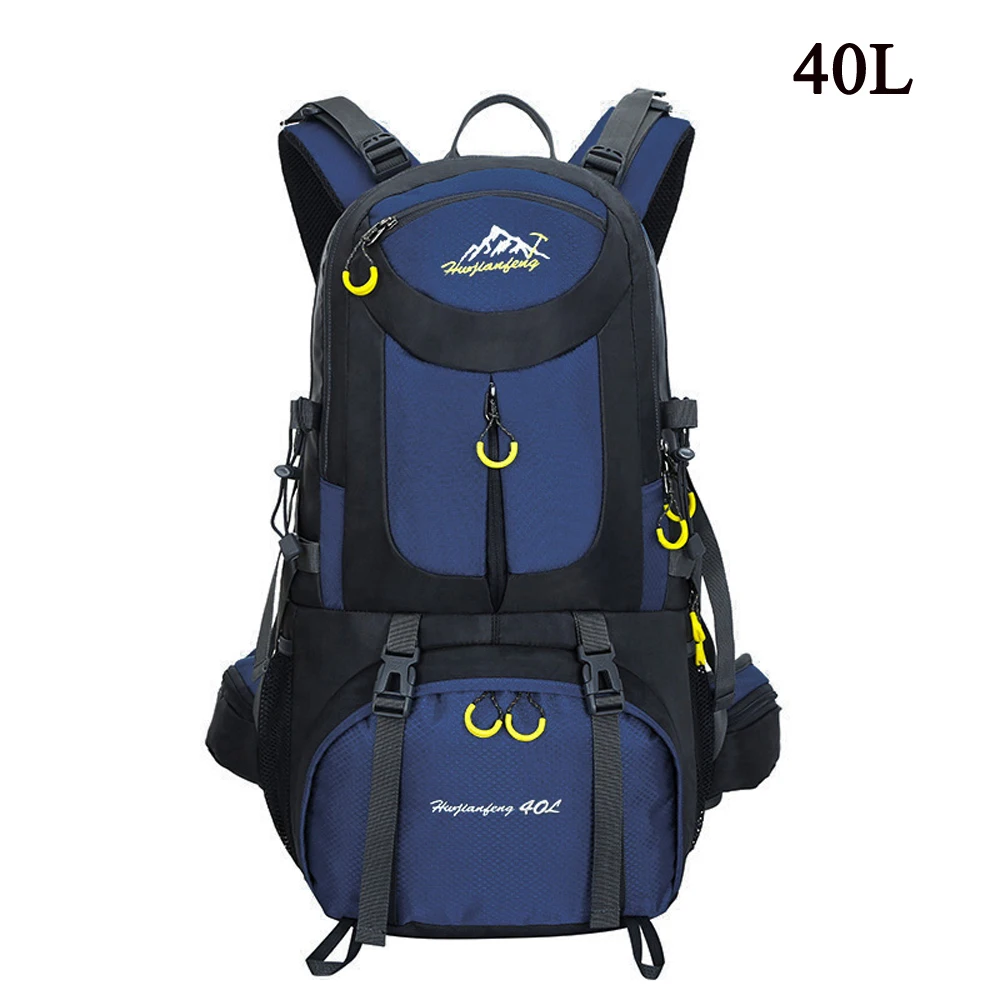 40L/50L/60L спортивные сумки для активного отдыха, походный рюкзак, рюкзаки, водонепроницаемый рюкзак для мужчин и женщин, уличный большой рюкзак для кемпинга, сумки для спортзала - Цвет: Lake blue 60L