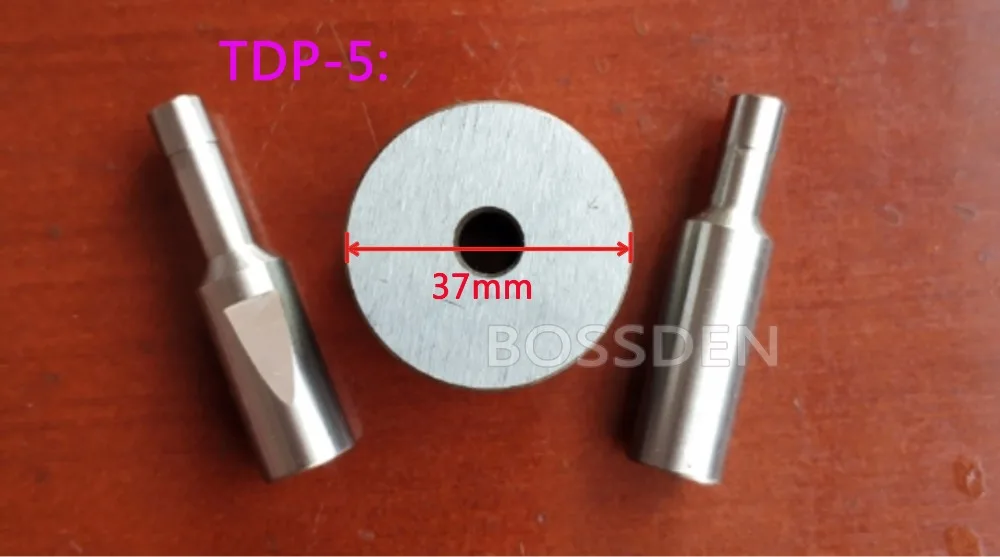 BOSSDEN Round Tablet Die 3D Punch Press Mold Candy Punching Custom Logo Calcium | Инструменты