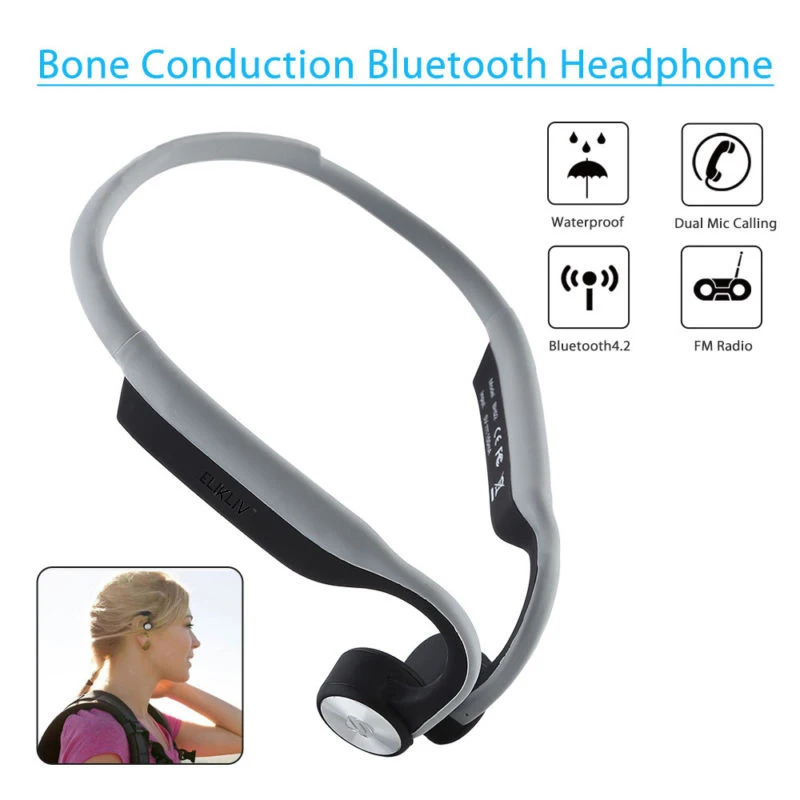 Наушники BH02 беспроводные наушники без косточек стерео Bluetooth IP67