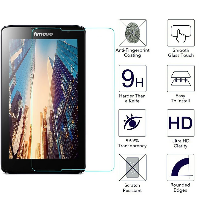 Закаленное стекло Gertong для планшета Lenovo Tab 4 10 8 plus чехол на экран 3 710L 850F 850M 730M 1 7
