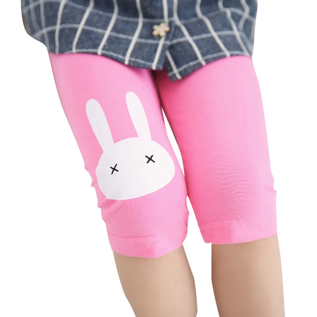 SAGACE/Леггинсы для маленьких девочек детские защитные штаны до колена с рисунком