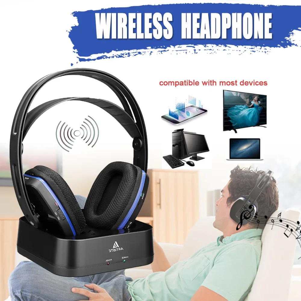Bluetooth наушники Artiste D2 с глубокими басами 2 4 ГГц|Наушники и гарнитуры| |