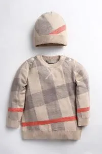 2018 новый милый вязаный свитер цвета хаки для маленьких мальчиков на осень и зиму