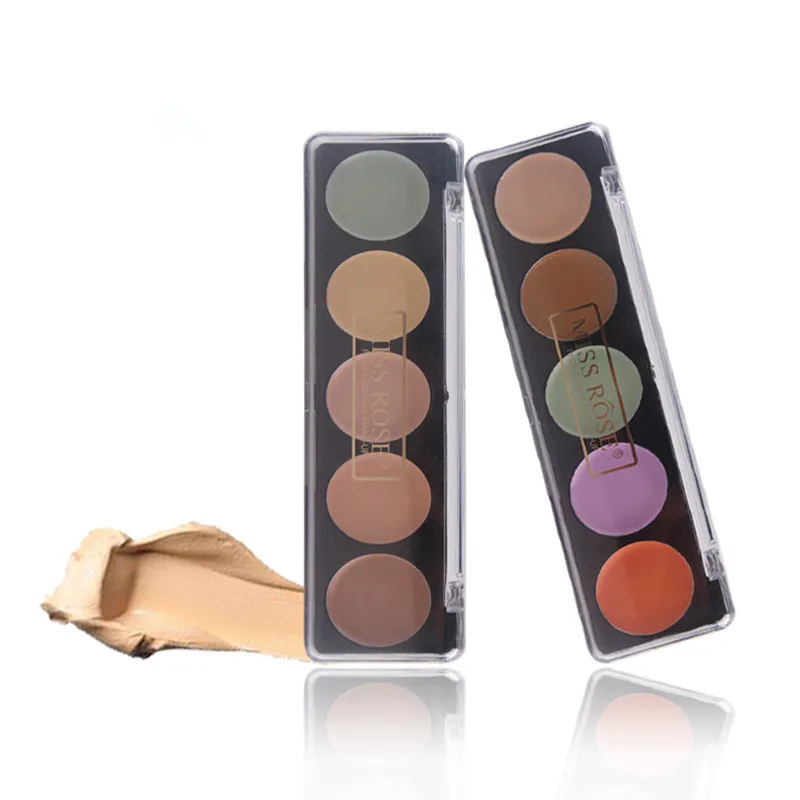 5 видов цветов правильный фундамент базовый Контур Палитра Косметика Камуфляж