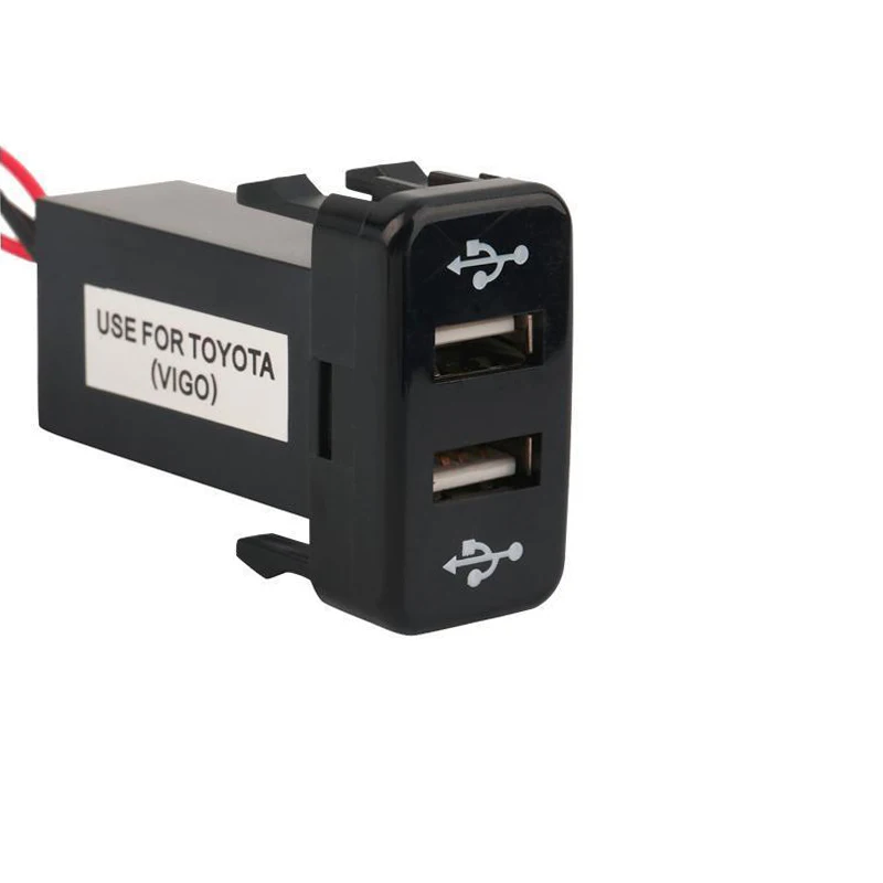 Автомобильное зарядное устройство Msanzeo с 2 USB-портами для телефона | Автомобили и