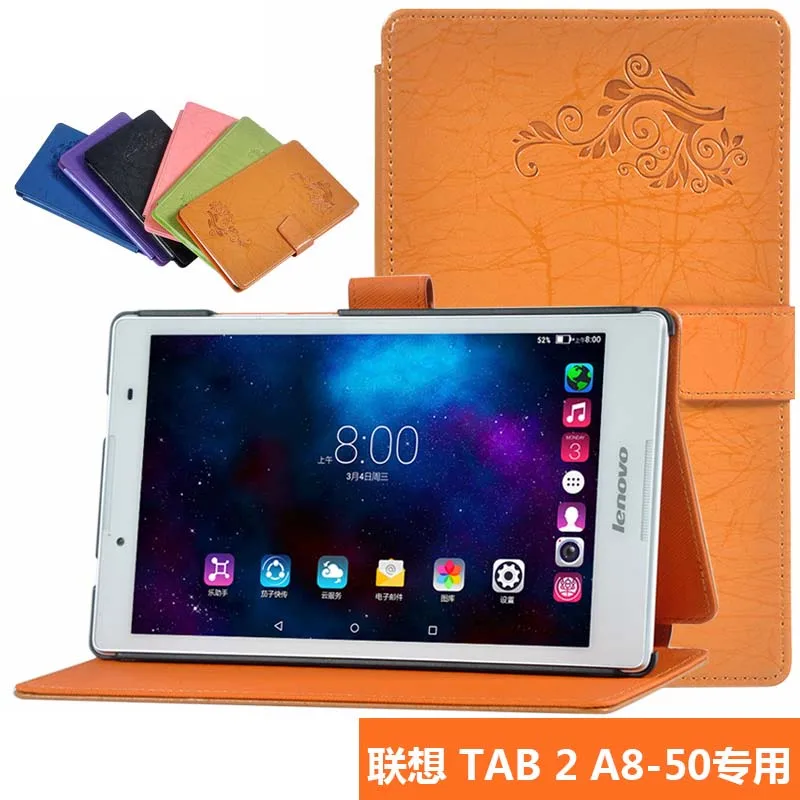 Ультратонкий защитный чехол книжка из искусственной кожи с цветочным принтом