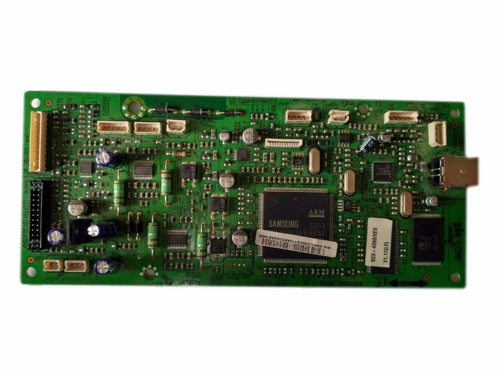 Einkshop б/у откалиброванная плата для Samsung SCX 4200 SCX4200 системная x4200 |formatter board|samsung formatter