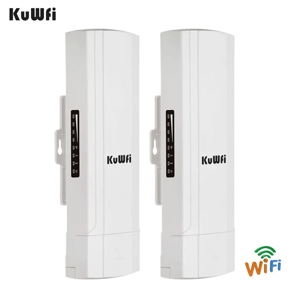 KuWFi Открытый CPE маршрутизатор Wifi Repetidor удлинитель 2 фото расстояние передачи до 3