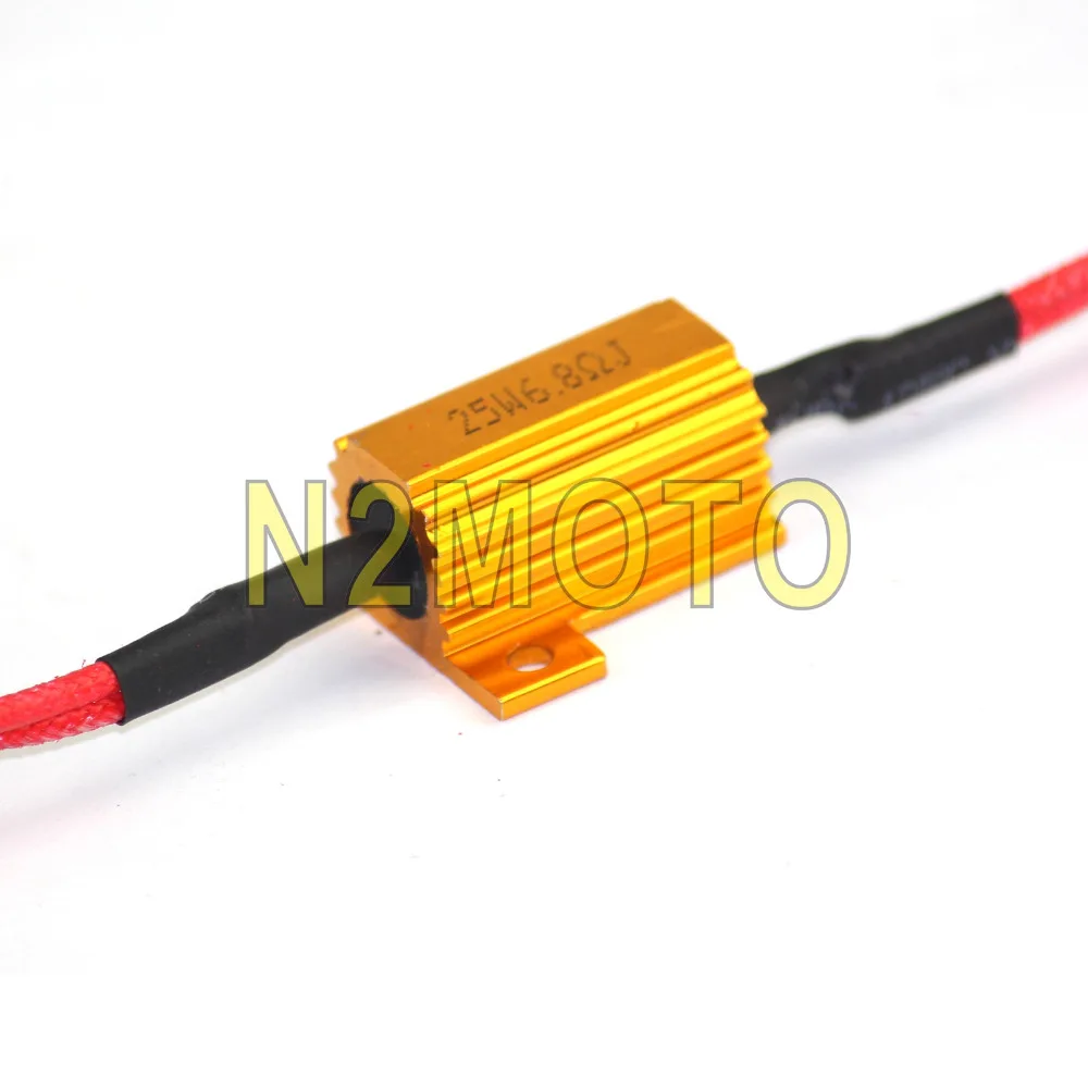 4 шт. светодиодные индикаторы поворота 25 Вт 6 8 Ом|light led|controller controlresistor led |